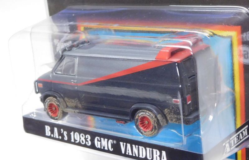 画像: 2020 GREENLIGHT HOLLYWOOD "A-TEAM" SERIES 【B.A.'S 1983 GMC VANDURA】 BLACK-GRAY/RR