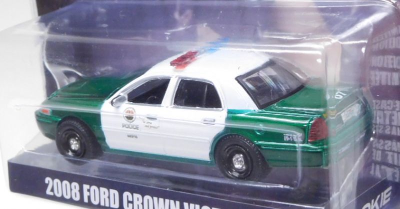 画像: 2021 GREENLIGHT HOLLYWOOD SERIES 30 【2008 FORD CROWN VICTORIA】 GREEN-WHITE/RR (THE ROOKIE) (GREEN MACHINES)