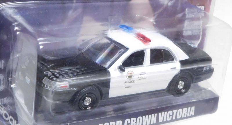 画像: 2021 GREENLIGHT HOLLYWOOD SERIES 30 【2008 FORD CROWN VICTORIA】 BLACK-WHITE/RR (THE ROOKIE) 