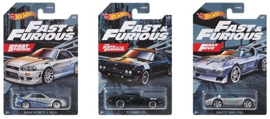 画像: 【仮予約】PRE-ORDER - 2021 HW FAST & FURIOUS （ワイルドスピード）【5種セット】Dodge Challenger Drift Car/Ice Charger/Nissan Skyline GT-R (BNR34)/'71 Plymouth GTX/Corvette Grand Sport (4月末入荷予定）