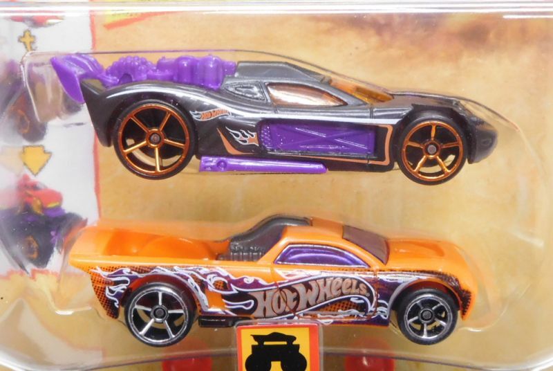 画像: 2021 HW MONSTER TRUCKS "MONSTER MAKER" 【SPINE BUSTER / BEDLAM】 PURPLE/ORANGE(HW TAMPO) (予約不可）