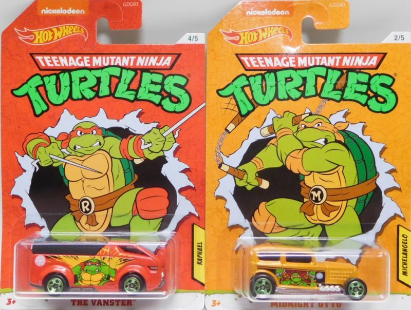 画像: 2020 WALMART EXCLUSIVE 【TEENAGE MUTANT NINJA TURTLES 5種セット】 SURFIN' SCHOOL BUS/MIDNIGHT OTTO/RRROADSTER/ROGUE HOG/THE VANSTER (日本未発売）(予約不可）