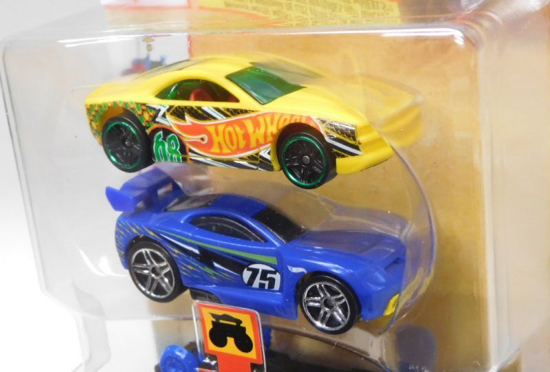 画像: 2021 HW MONSTER TRUCKS "MONSTER MAKER" 【MUSCLE TONE / POWER RAGE】 YELLOW(HW TAMPO)/BLUE (予約不可）