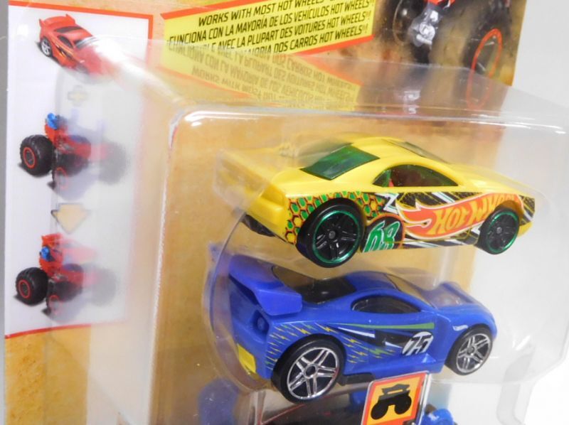 画像: 2021 HW MONSTER TRUCKS "MONSTER MAKER" 【MUSCLE TONE / POWER RAGE】 YELLOW(HW TAMPO)/BLUE (予約不可）