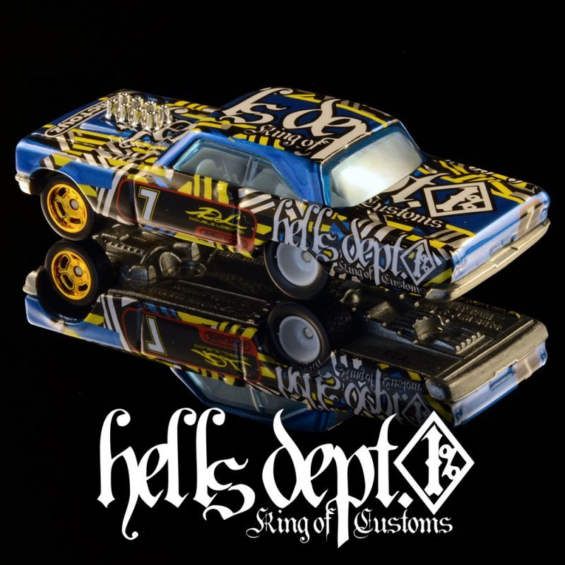 画像: HELLS DEPT 2021 - DOUBLE LOSER[S] 【"HD BLUE" '65 DODGE CORONET (#7 DL) (カスタム完成品）】BLUE/RR （送料サービス適用外）