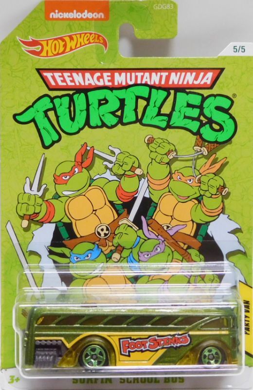 画像: 2020 WALMART EXCLUSIVE 【TEENAGE MUTANT NINJA TURTLES 5種セット】 SURFIN' SCHOOL BUS/MIDNIGHT OTTO/RRROADSTER/ROGUE HOG/THE VANSTER (日本未発売）(予約不可）