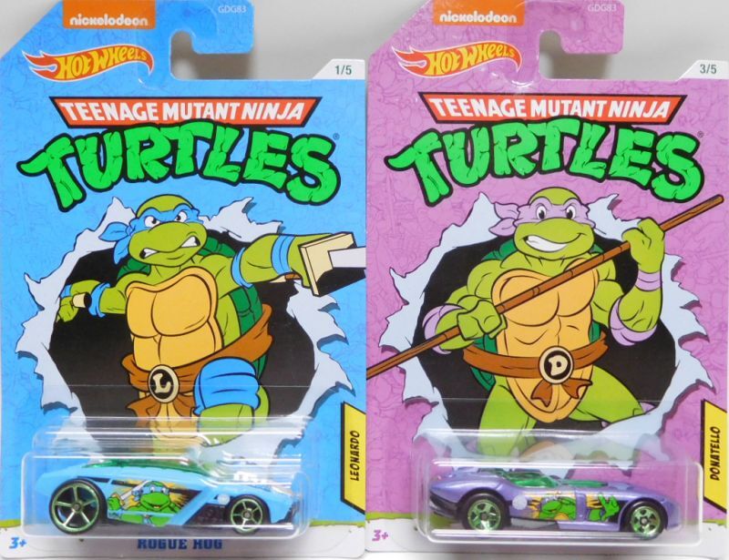 画像: 2020 WALMART EXCLUSIVE 【TEENAGE MUTANT NINJA TURTLES 5種セット】 SURFIN' SCHOOL BUS/MIDNIGHT OTTO/RRROADSTER/ROGUE HOG/THE VANSTER (日本未発売）(予約不可）