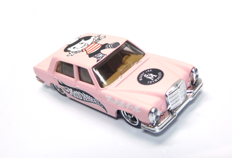 画像: MAD WHEELS (マッドホイール） 【"春限定カラー" '72 MERCEDES BENZ 280 SL4.5 (カスタム完成品）】FLAT PINK/RR （送料サービス適用外） 