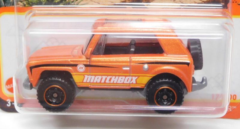 画像: 2021 【MBX FIELD CAR】 ORANGE (MATCHBOX TAMPO) (NEW CAST)