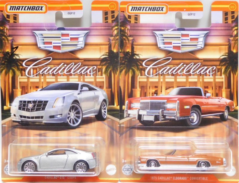 画像: 2021 WALMART EXCLUSIVE 【CADILLAC 6種セット】 2015 CADILLAC ESCALADE/CADILLAC CTS COUPE/1975 CADILLAC ELDORADO CONVERTIBLE/1963 CADILLAC AMBULANCE/1941 CADILLAC SERIES 62 CONVERTIBLE COUPE/1969 CADILLAC SEDAN DEVILLE (予約不可）