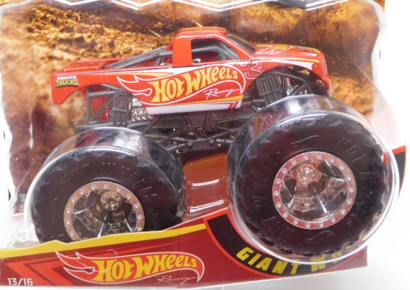 画像: 2018 HW MONSTER TRUCKS! 【HOT WHEELS RACING】 RACE TEAM RED (includes COLLECTABLE WHEEL!)