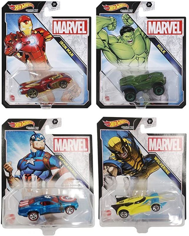 画像: 【仮予約】PRE-ORDER - 2021 "HW MARVEL"【Jアソート （8個入り）】ソー/ロキ/アイアンマン/ハルク/サノス/キャプテン・アメリカ/ウルヴァリン/ガンビット(5月上旬入荷予定）