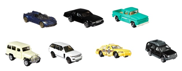 画像: 【2021 MATCHBOX MOVING PARTS　"K"アソート 8個入り】PAGANI HUAYRA ROADSTER/1988 MONTE CARLO LS/1963 CHEVY C10 PICKUP/1962 WILLYS JEEP WAGON/2018 RANGE ROVER VOGUE SE/2006 FORD CROWN VICTORIA TAXI/2000 NISSAN XTERRA