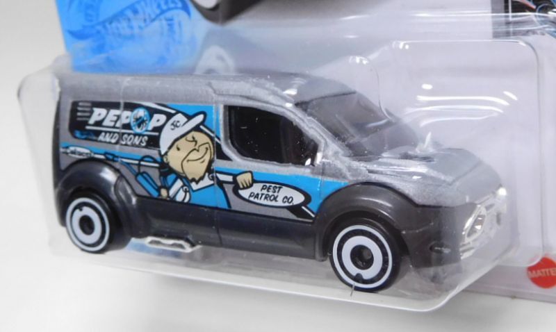 画像: 【HOT WHEELS FORD TRANSIT CONNECT】LT.GRAY/DD8