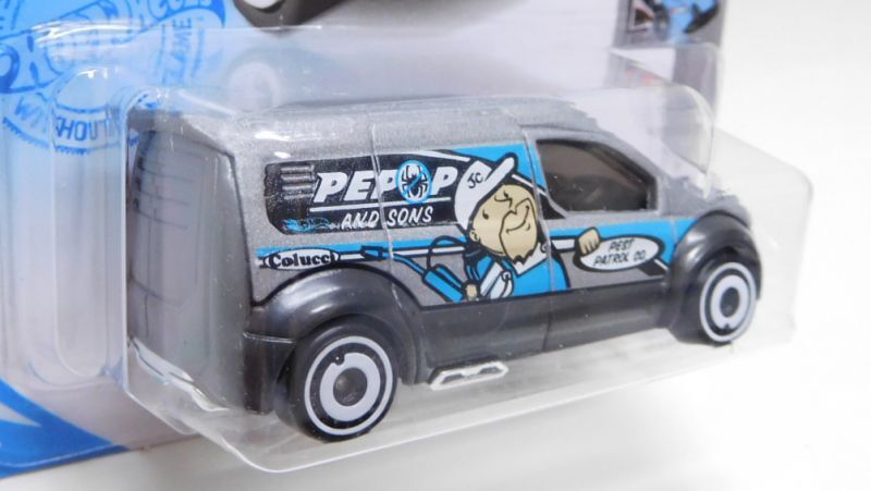 画像: 【HOT WHEELS FORD TRANSIT CONNECT】LT.GRAY/DD8