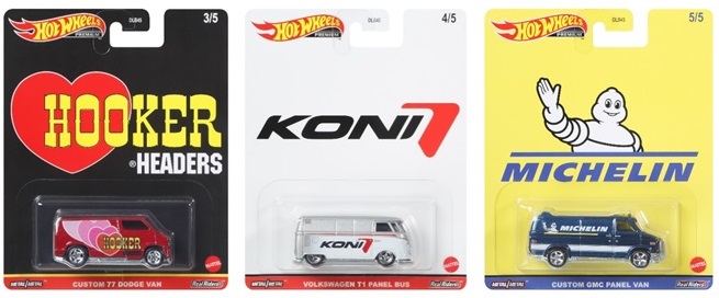 画像: 2021 POP CULTURE "SPEED SHOP GARAGE" 【Kアソート 5種セット】 MBK VAN/CUSTOM '77 DODGE VAN/VOLKSWAGEN T1 PANEL BUS/CUSTOM GMC PANEL VAN/LAND ROVER DEFENDER 110 HARDTOP