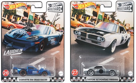 画像: 2021 HW BOULEVARD 【Bアソート　5種セット】LANCIA STRATOS GROUPE 5/CORVETTE Z06 DRAG RACER/CUSTOM '67 PONTIAC FIREBIRD/PORSCHE 964/'87 BUICK REGAL GNX