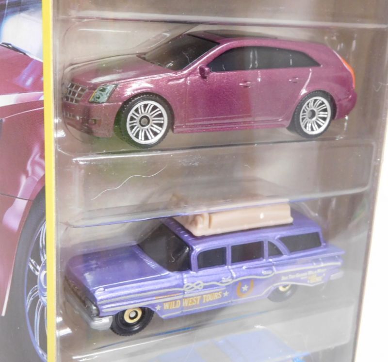 画像: 2021 MATCHBOX 5PACK 【MBX WAGONS】Audi RS6 Avant/'64 Ford Fairlane Wagon/Cadillac CTS Wagon/'59 Chevy Wagon/Oldsmobile Vista Cruiser