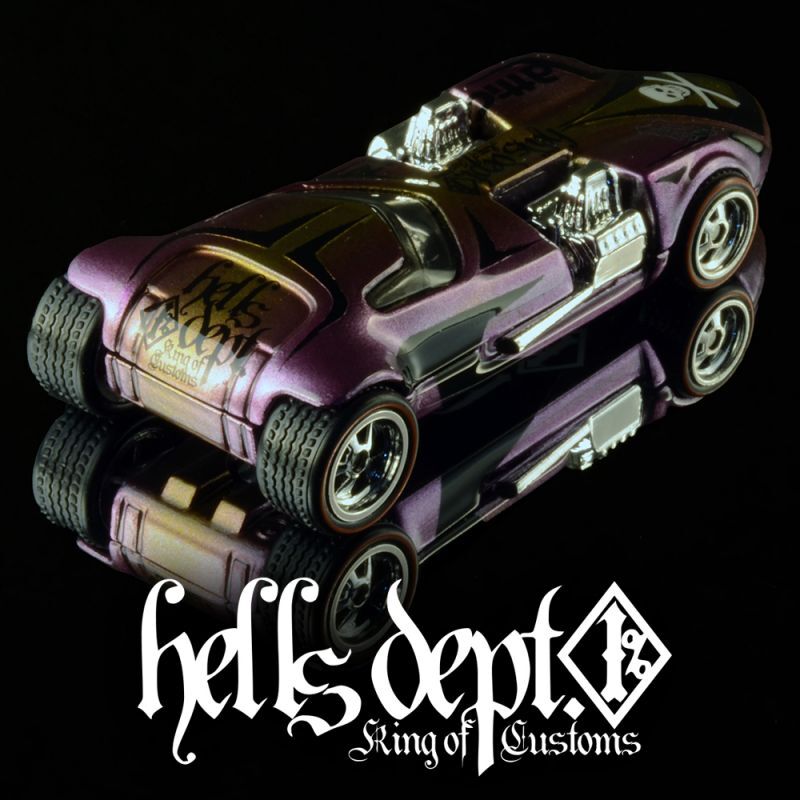 画像: HELLS DEPT 2021 - DOUBLE LOSER[S] 【"CHASSIS PAINTED" TWIN MILL (カスタム完成品）】PURPLE/RR （送料サービス適用外）