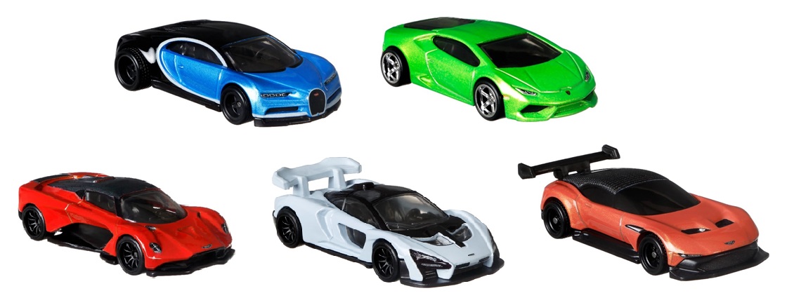 画像: 2021 HW CAR CULTURE 【Dアソート EXOTIC ENVY (5種セット）】'16 BUGATTI CHIRON/LAMBORGHINI HURACAN LP 620-4/ASTON MARTIN VALHALLA CONCEPT/McLAREN SENNA/ASTON MARTIN VULCAN