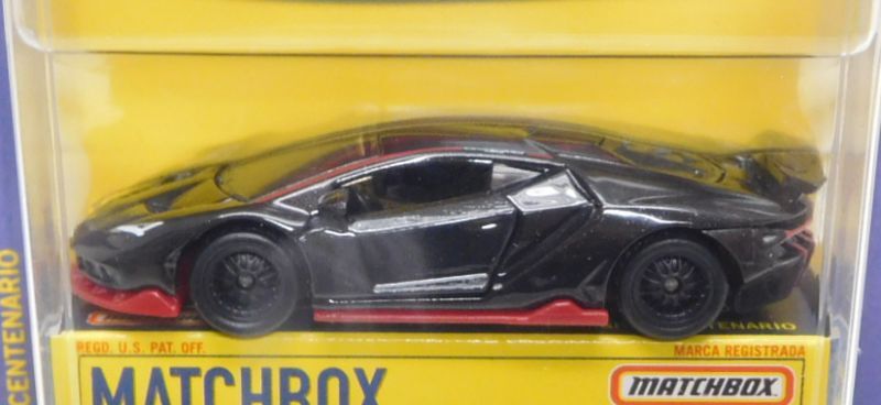 画像: 2021 MATCHBOX COLLECTORS　【LAMBORGHINI CENTENARIO】BLACK/RR