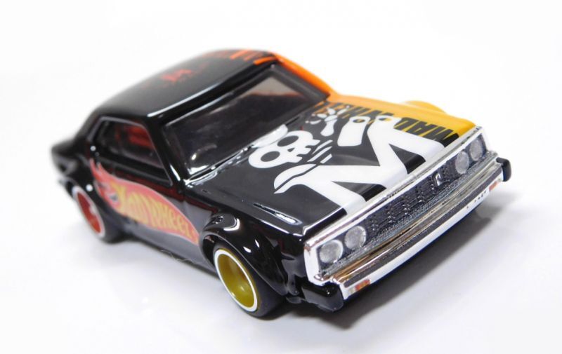 画像: MAD WHEELS (マッドホイール） 【NISSAN SKYLINE C210 (カスタム完成品）】NEON ORANGE-BLACK/RR （送料サービス適用外） 