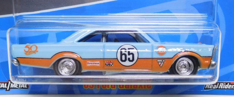 画像: 2018 HW 50th FAVORITES 【'65 FORD GALAXIE (GULF)】LT.BLUE/RR (予約不可）