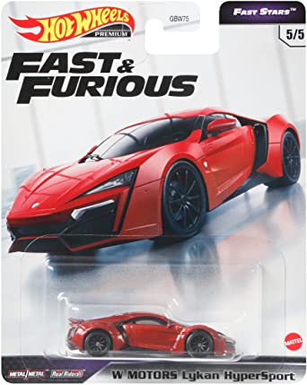 画像: 2021 HW PREMIUM FAST & FURIOUS "FAST STARS" 【LYKAN HYPER SPORT】RED/RR