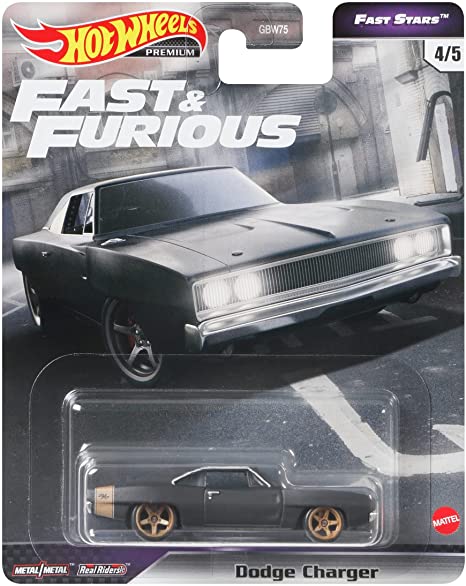 画像: 2021 HW PREMIUM FAST & FURIOUS "FAST STARS" 【DODGE CHARGER】FLAT BLACK/RR