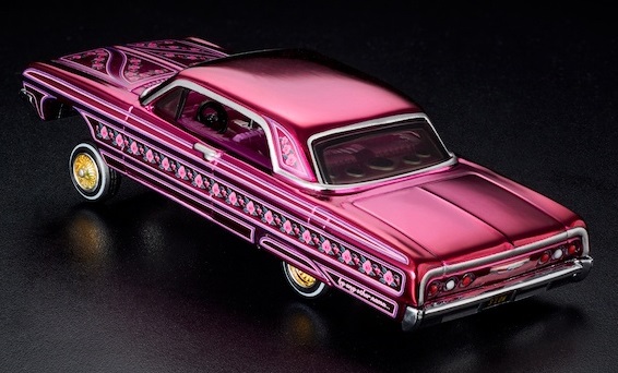 画像: 2021 RLC EXCLUSIVE  【“The Rose’n One” '64 IMPALA (車高ギミック)】  SPEC.MAGENTA/RR (お一人様1個まで）(予約不可）