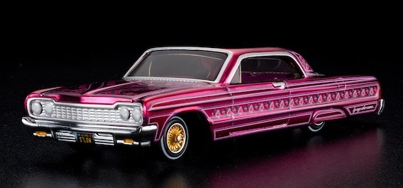 画像: 2021 RLC EXCLUSIVE  【“The Rose’n One” '64 IMPALA (車高ギミック)】  SPEC.MAGENTA/RR (お一人様1個まで）(予約不可）