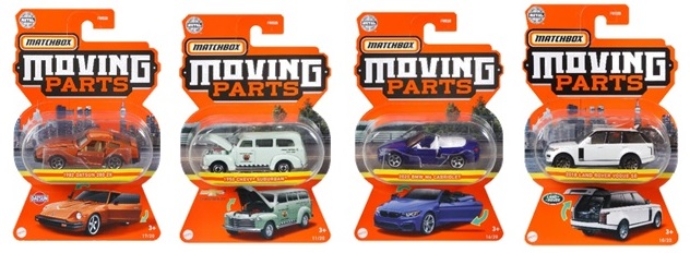 画像: 【仮予約】PRE-ORDER 【2021 MATCHBOX MOVING PARTS　"L"アソート 8個入り】1982 ダットサン 280 ZX/2018 ランドローバー・ヴォーグ SE/1948 シェビー・サバーバン/2019 フォード・レンジャー/2016 シェビー・カマロ/2020 BMW M4 カブリオレ/1963 シェビー C10 ピックアップ(7月下旬入荷予定）