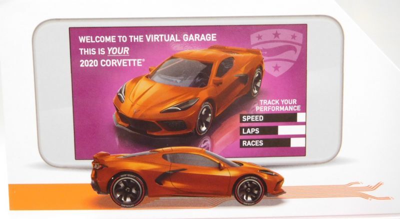 画像: 2021 HOT WHEELS id 【2020 CORVETTE】 SPEC.ORANGE/ID(予約不可）