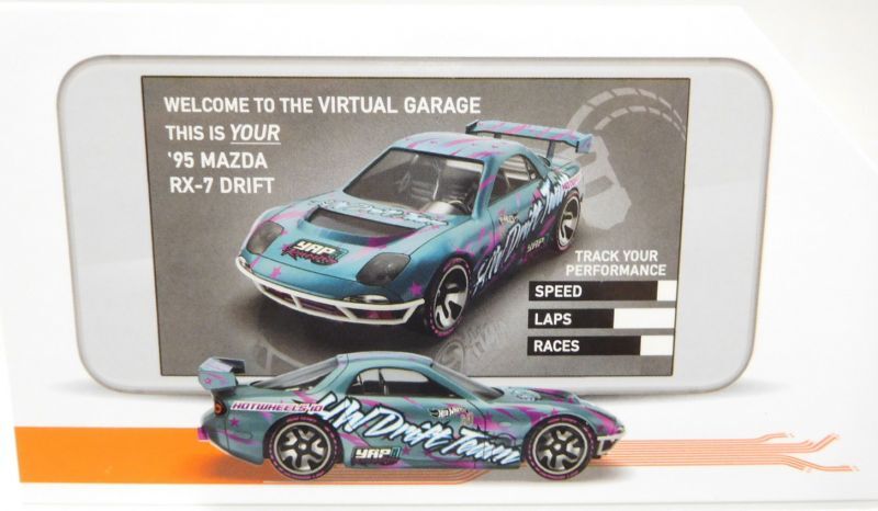 画像: 2021 HOT WHEELS id 【'95 MAZDA RX-7 DRIFT】 SPEC.ICE BLUE/ID（お一人様1点まで）(予約不可）