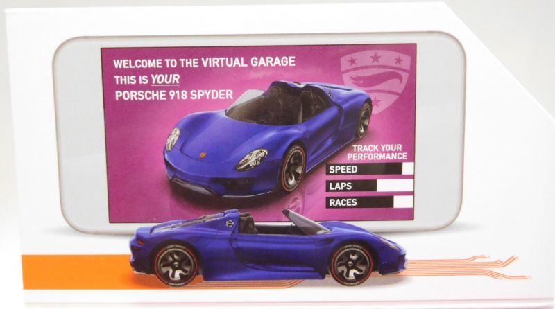 画像: 2021 HOT WHEELS id 【PORSCHE 918 SPYDER】 SPEC.DK.BLUE/ID(予約不可）