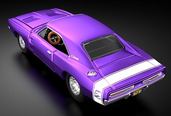 画像: 2021 RLC sELECTIONs 【1969 DODGE CHARGER R/T  (フード開封タイプ）】  SPEC.PURPLE/RR