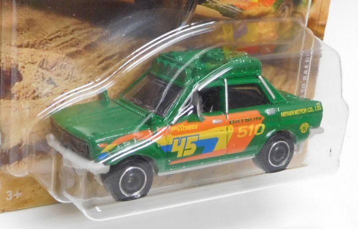 画像: 2020 MATCHBOX WALMART EXCLUSIVE "OFF ROAD RALLY"【1970 DATSUN 510 RALLY】GREEN(予約不可）