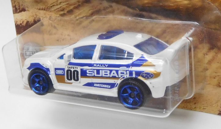 画像: 2020 MATCHBOX WALMART EXCLUSIVE "OFF ROAD RALLY"【2015 SUBARU WRX STI】WHITE (予約不可）