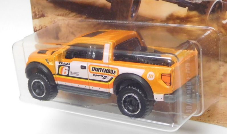 画像: 2020 MATCHBOX WALMART EXCLUSIVE "OFF ROAD RALLY"【2010 FORD F-150 SVT RAPTOR】ORANGE (予約不可）