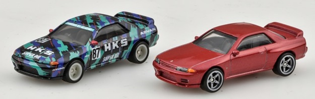 画像: 2021 HW CAR CULTURE "PREMIUM 2PACK" 【NISSAN SKYLINE GT-R (BNR32)】RED/BLACK/RR