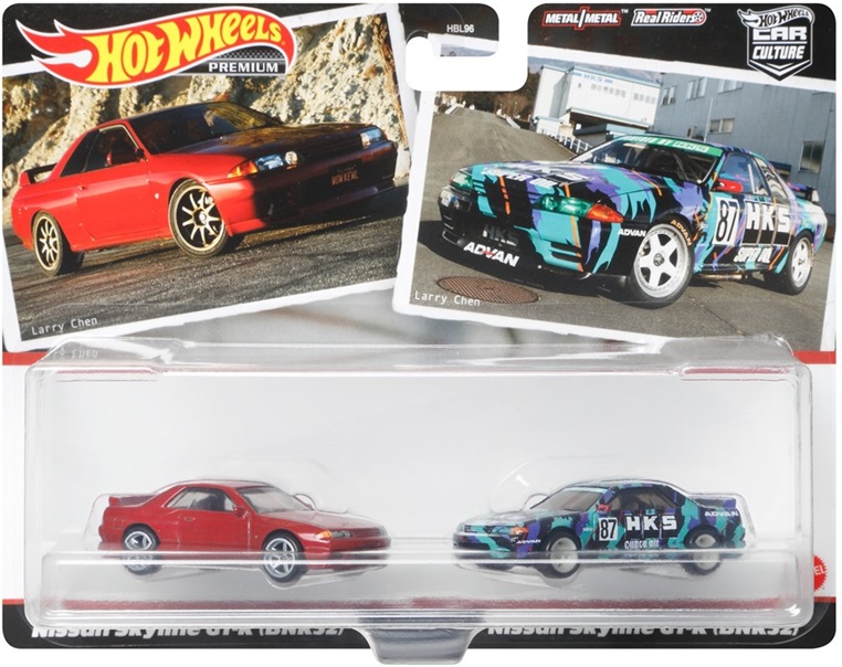 画像: 2021 HW CAR CULTURE "PREMIUM 2PACK" 【NISSAN SKYLINE GT-R (BNR32)】RED/BLACK/RR