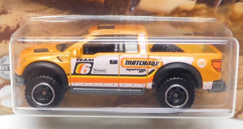 画像: 2020 MATCHBOX WALMART EXCLUSIVE "OFF ROAD RALLY"【2010 FORD F-150 SVT RAPTOR】ORANGE (予約不可）