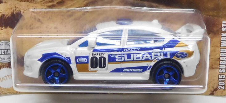 画像: 2020 MATCHBOX WALMART EXCLUSIVE "OFF ROAD RALLY"【2015 SUBARU WRX STI】WHITE (予約不可）