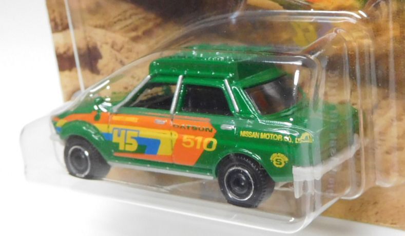 画像: 2020 MATCHBOX WALMART EXCLUSIVE "OFF ROAD RALLY"【1970 DATSUN 510 RALLY】GREEN(予約不可）