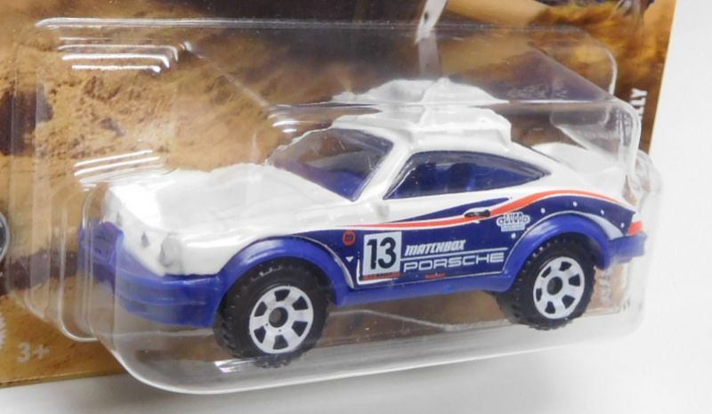 画像: 2020 MATCHBOX WALMART EXCLUSIVE "OFF ROAD RALLY"【1985 PORSCHE 911 RALLY】WHITE (予約不可）