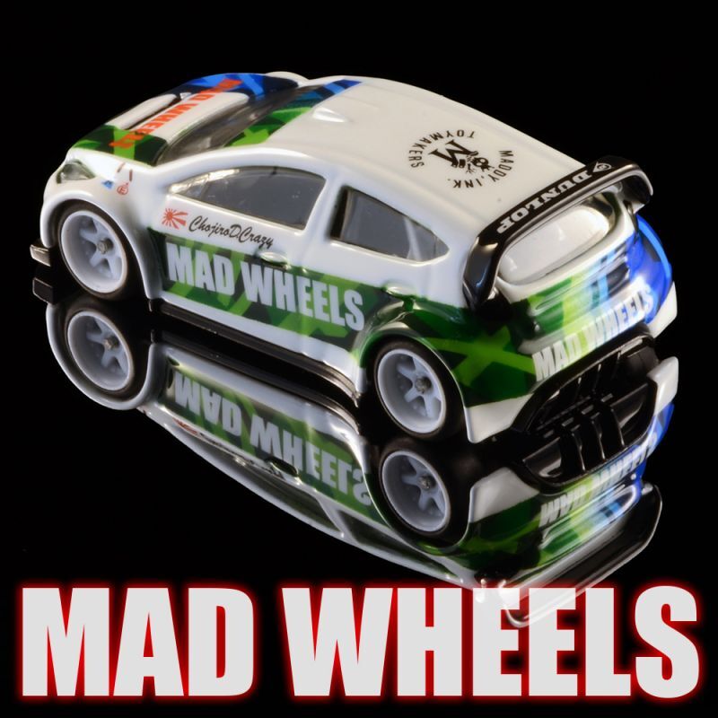 画像: MAD WHEELS (マッドホイール） 【"STOBART LIKE" '12 FORD FIESTA (カスタム完成品)】WHITE/RR（送料サービス適用外） 