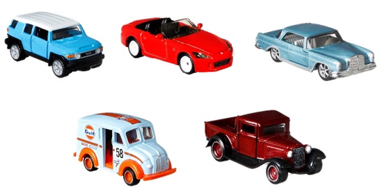 画像: 2021 MATCHBOX COLLECTORS　【"C"アソート 5種セット】2014 トヨタ FJクルーザー/2004 ホンダ S2000/1962 メルセデス・ベンツ 220 SE/ディブコ ミルクトラック/1932 フォード ピックアップ