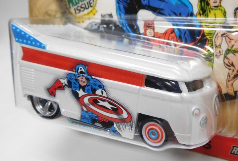 画像: 2021 POP CULTURE "MARVEL" 【2種セット VOLKSWAGEN T1 DRAG BUS/COMBAT MEDIC】WHITE-YELLOW/RR (予約不可）(お一人様１点まで）