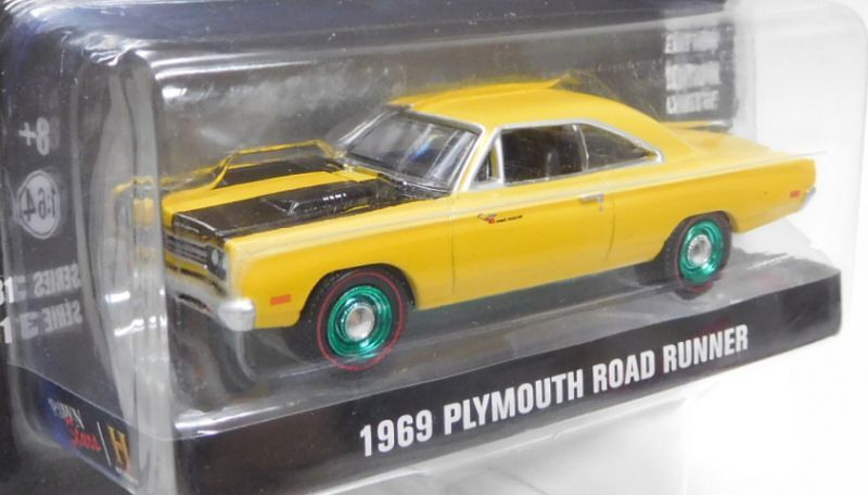 画像: 2021 GREENLIGHT HOLLYWOOD SERIES 31 【1969 PLYMOUTH ROAD RUNNER】 YELLOW/RR (PAWN STARS) (GREEN MACHINE)