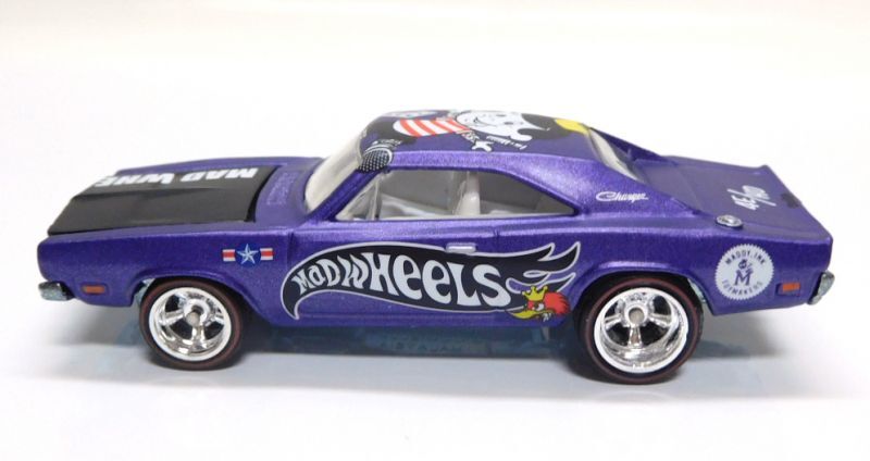 画像: MAD WHEELS (マッドホイール） 【'69 DODGE CHARGER (カスタム完成品）】FLAT PURPLE/RR （送料サービス適用外） 